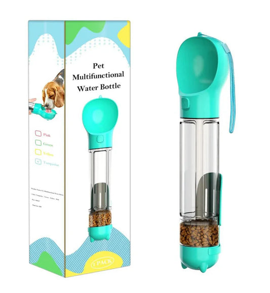 BOTELLA MULTIUSO 3 EN 1 PARA MASCOTA