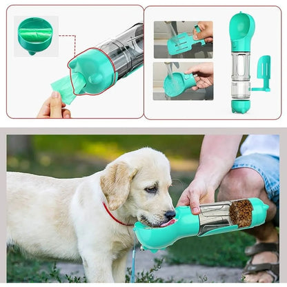 BOTELLA MULTIUSO 3 EN 1 PARA MASCOTA